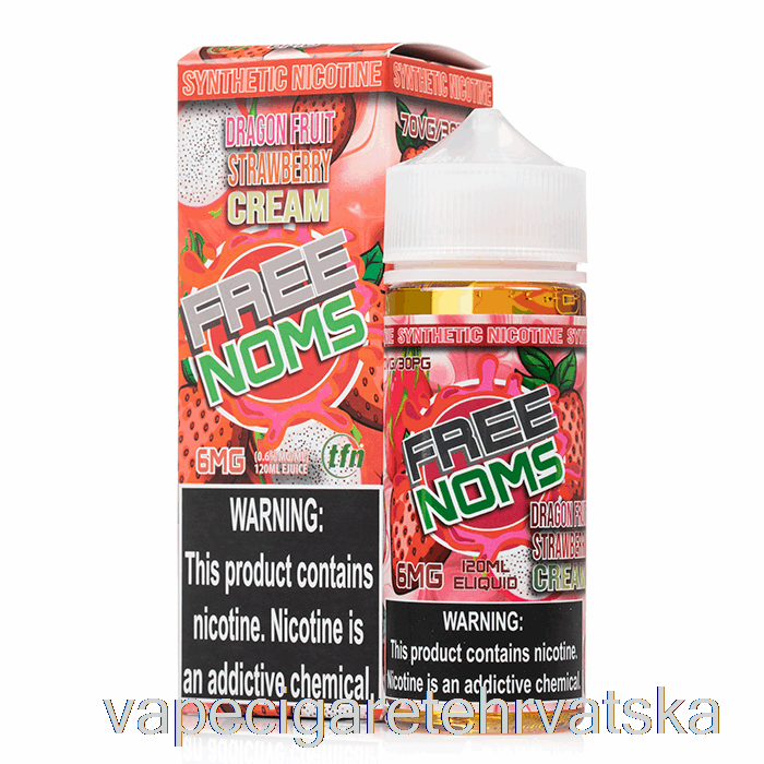 Vape Cigarete Dragon Fruit Jagoda Krema - Nomenon - 120ml 0mg